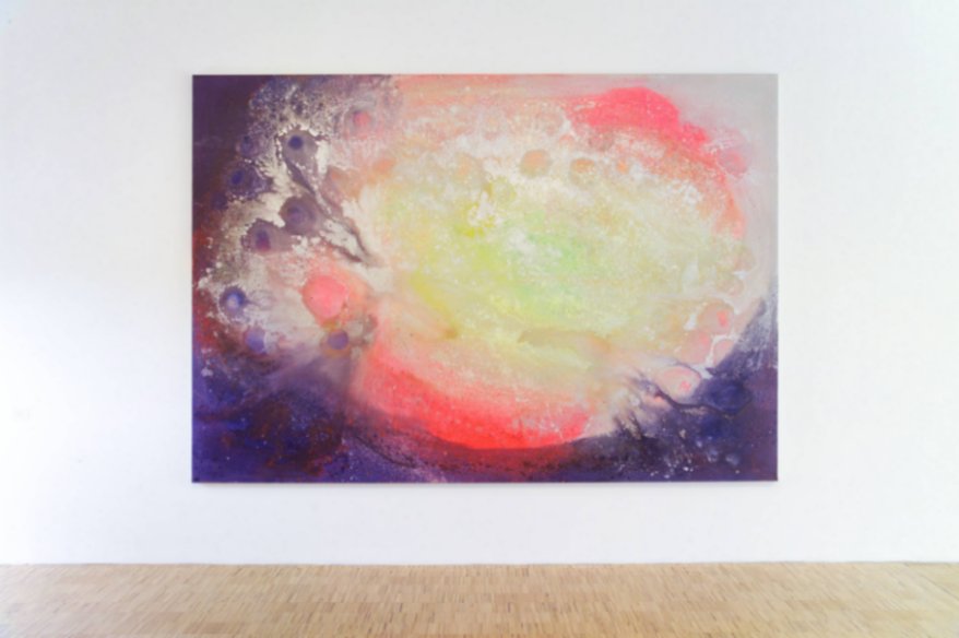 Petra Lemmerz: Salinen, 126 x 242 cm, 2003